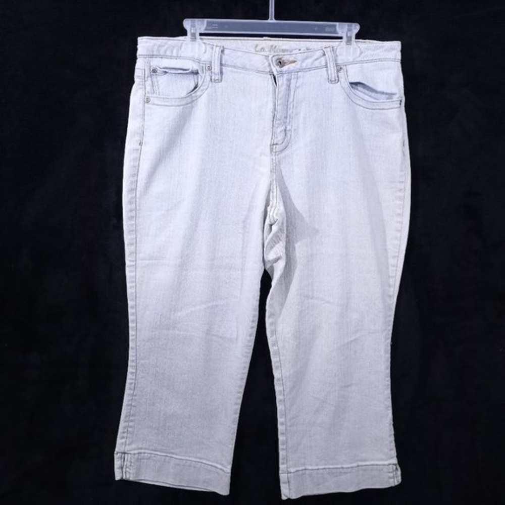 L.A. Blues‎ Capri Jeans Size 14 Light Blue Cropped #1141
